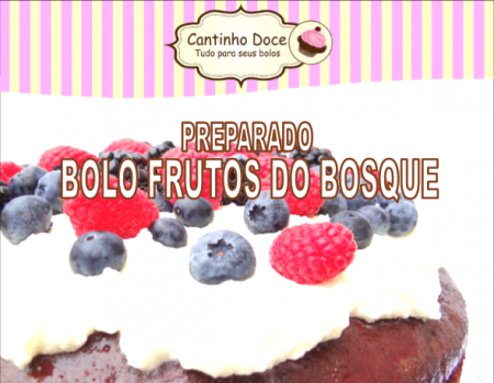 Bolo Frutos do Bosque